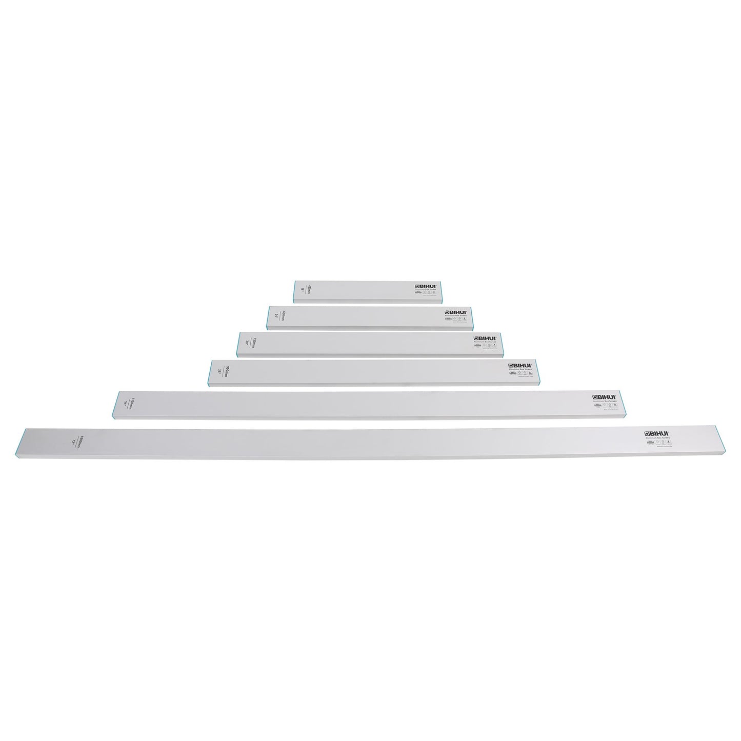 Bihui 6pce Straight Edge Box Screed Set