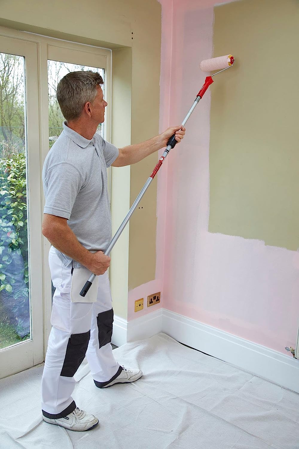 Adjustable Painters Pole 4-7ft