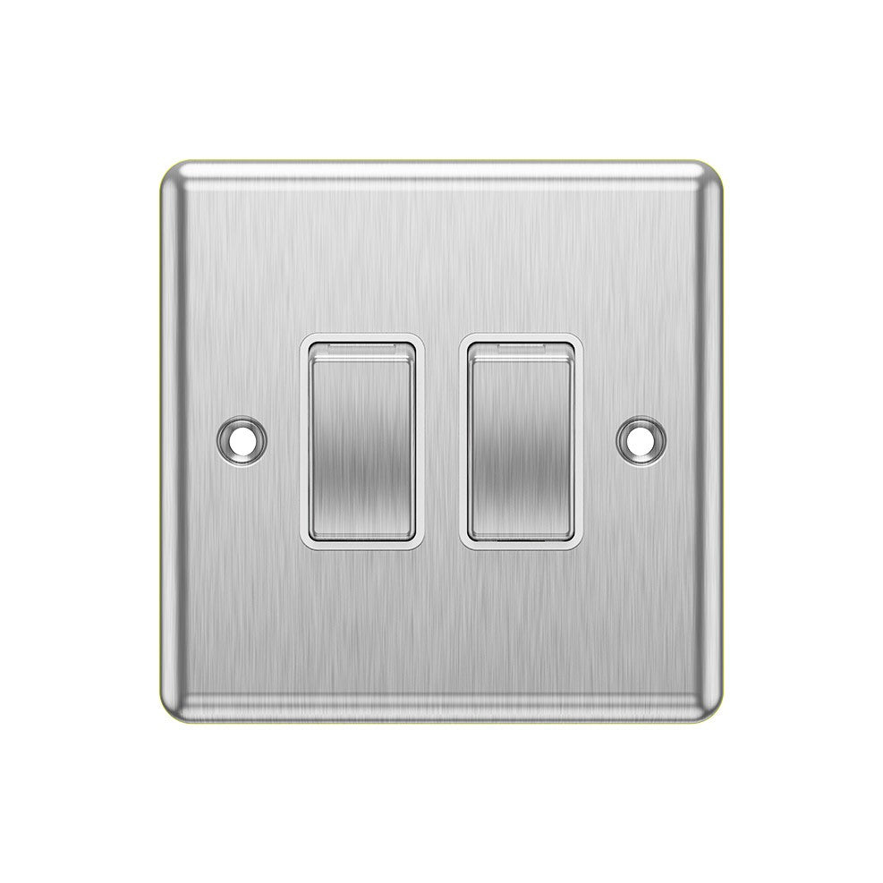 Brushed Steel Electrical Collection