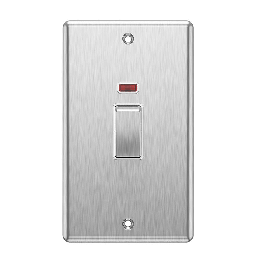 Brushed Steel Electrical Collection