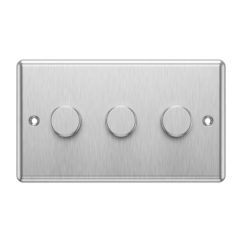 Brushed Steel Electrical Collection