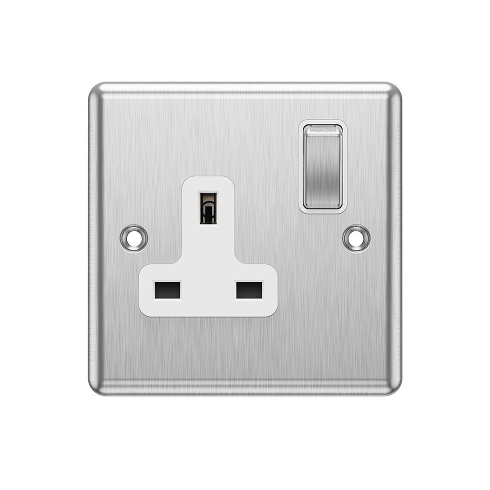 Brushed Steel Electrical Collection