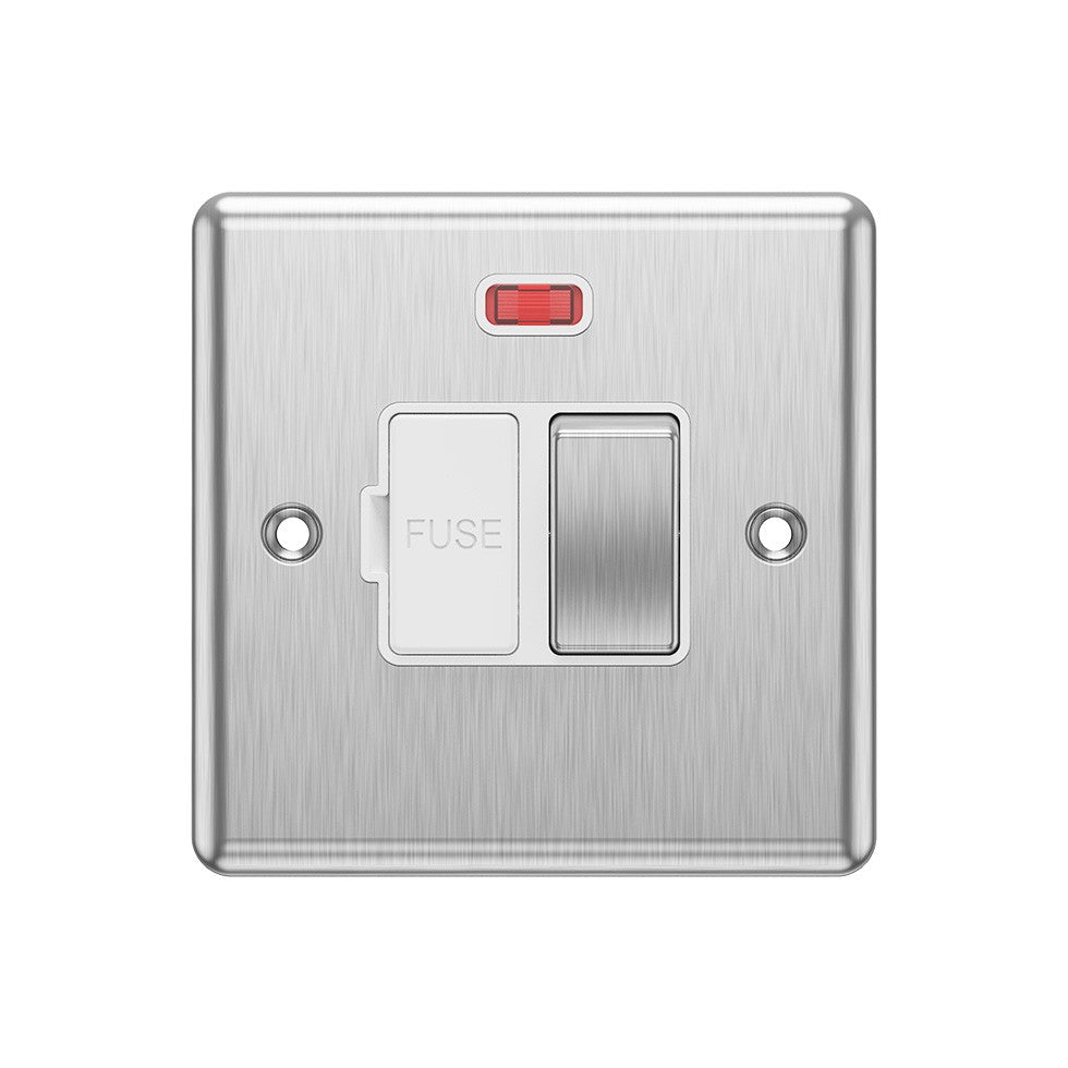 Brushed Steel Electrical Collection