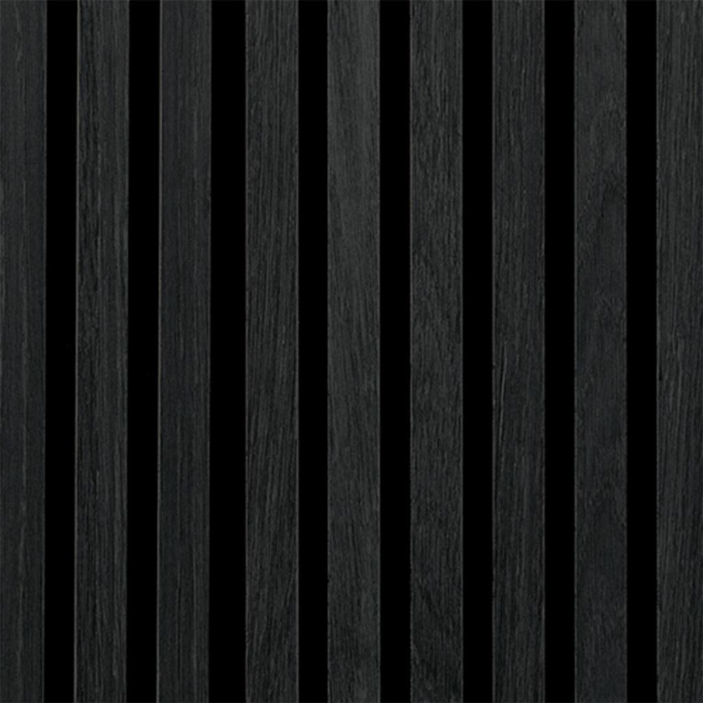 Acoustic Wall Panelling: Black Oak