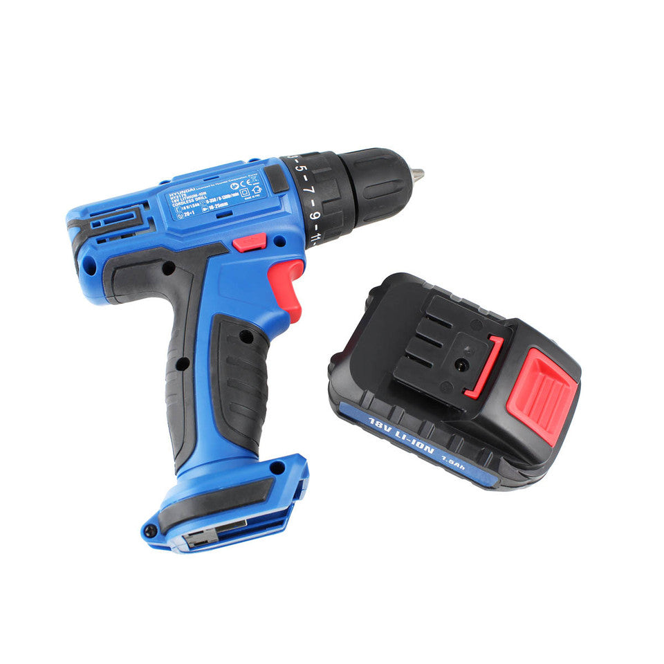 Hyundai Cordless Drill / Driver 54 Piece Set