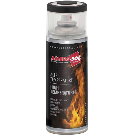 High Temperature Spray Paint Black