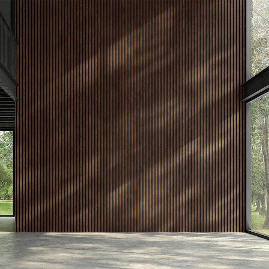 Acoustic Wall Panelling: Smoked Oak