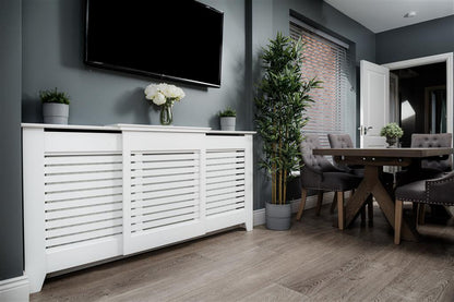 Contemporary Adjustable Radiator Cover