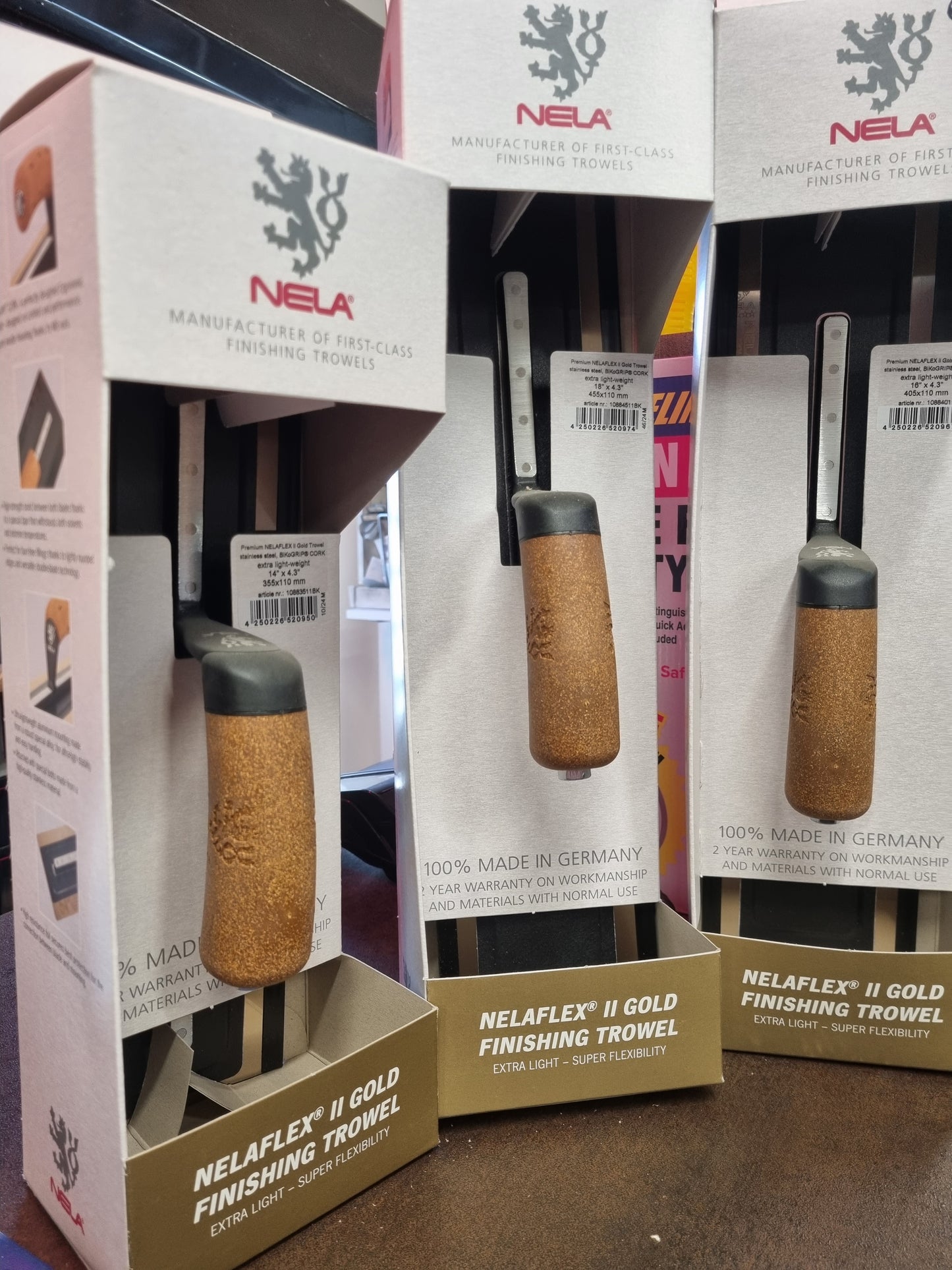 NELAFLEX II Gold Edition Trowel