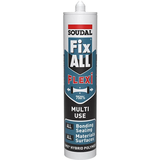 Soudal Fix All White Hybrid General-purpose Sealant/ Adhesive 290ml